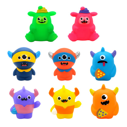 Vinyl toy in bulk pack mix 8pcs /bag