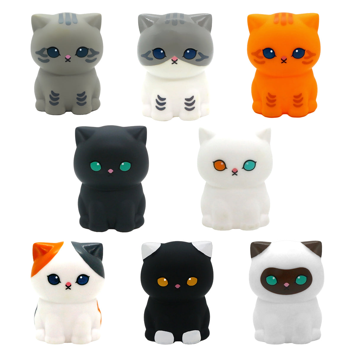 Vinyl toy in bulk pack mix 8pcs /bag