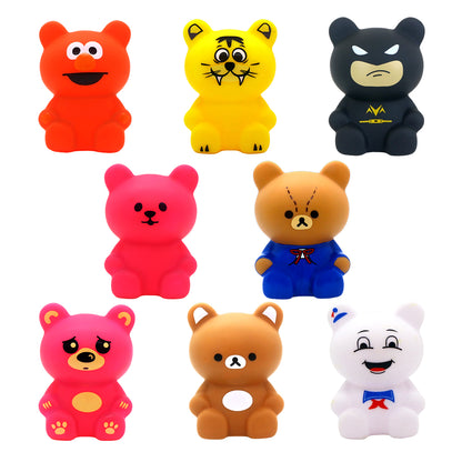 Vinyl toy in bulk pack mix 8pcs /bag