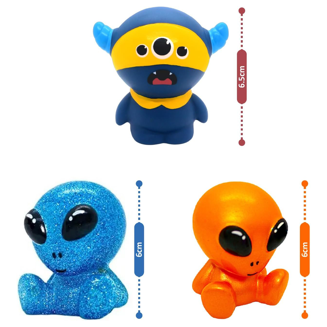 Aliens & Monster Cosmic Bucket [Pack of 6pcs]