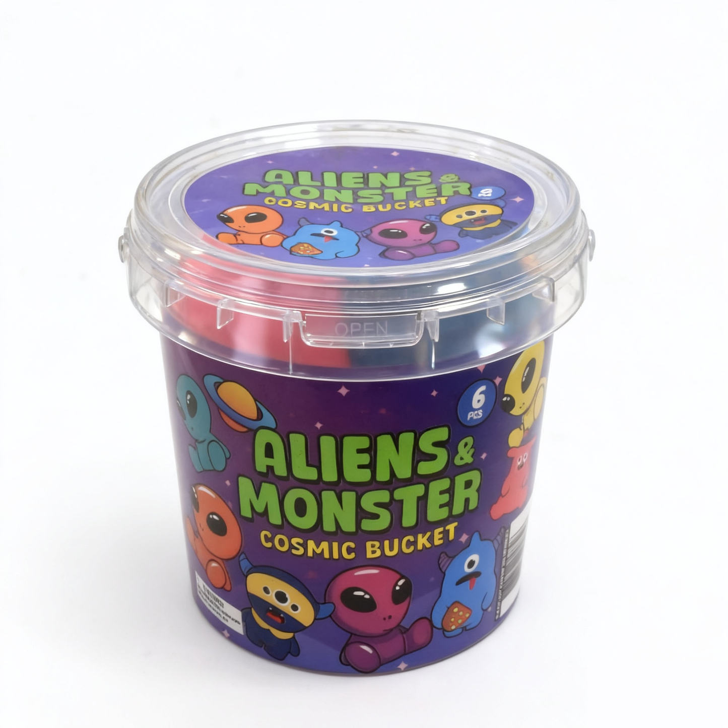 Aliens & Monster Cosmic Bucket [Pack of 6pcs]