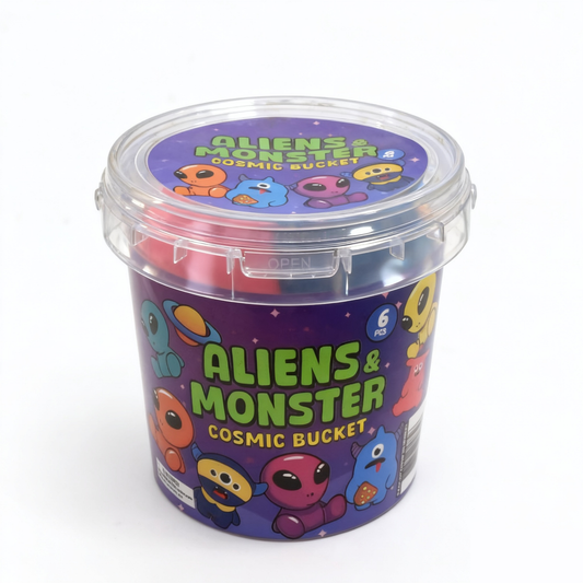 Aliens & Monster Cosmic Bucket (6pcs)
