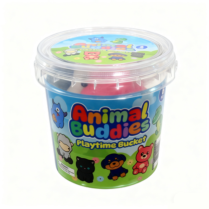 Animal Buddies Playtime Bucket (6pcs)