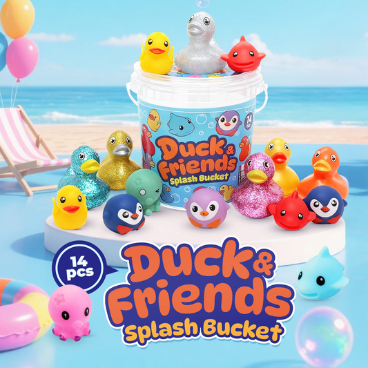 Duck & Friends Splash Bucket [Pack of 14pcs]