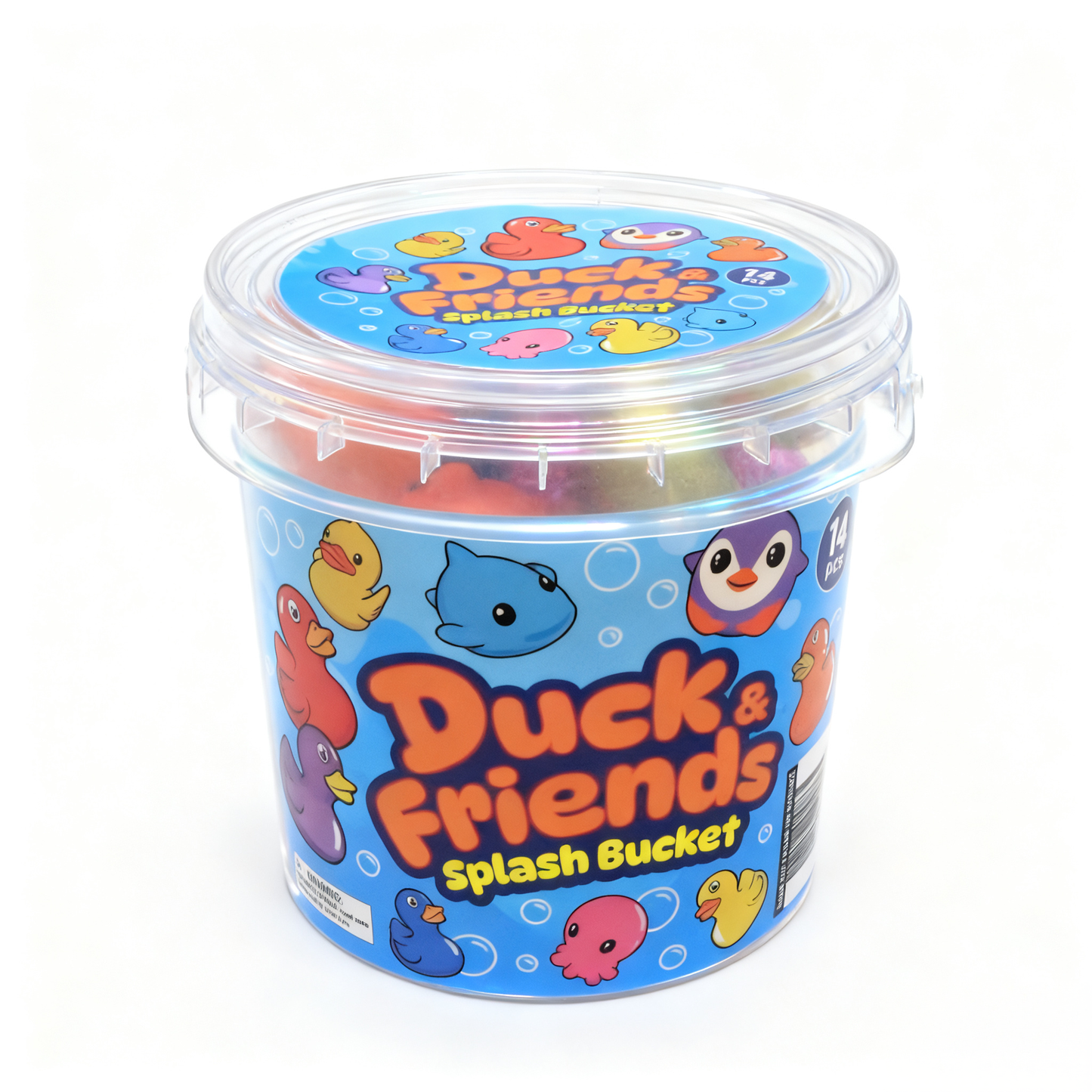 Duck & Friends Splash Bucket [Pack of 14pcs]