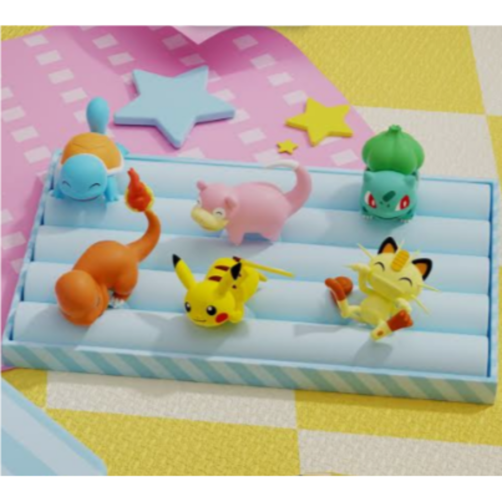Pokemon Hugging Ring Series Blind Box  (6 pcs/set) - Price per piece