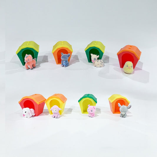 Farm animal(puppy club) in 50mm caps