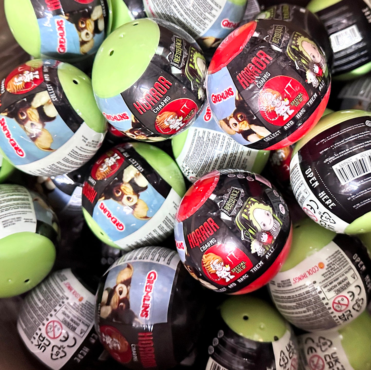 Horror Charms Countertop Capsule Display(65mm L18)