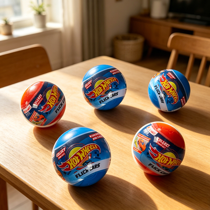 Hot Wheels Flick Cars 2 in 50mm capsule