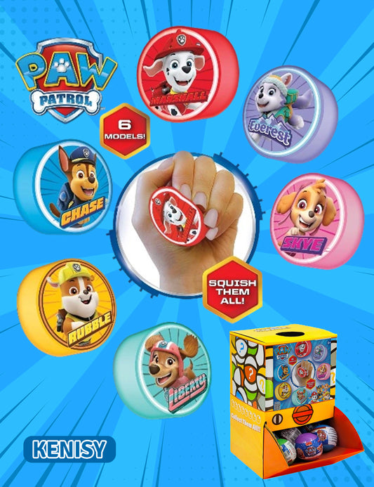 Paw Patrol Squishem - 50mm Caps in Display Box