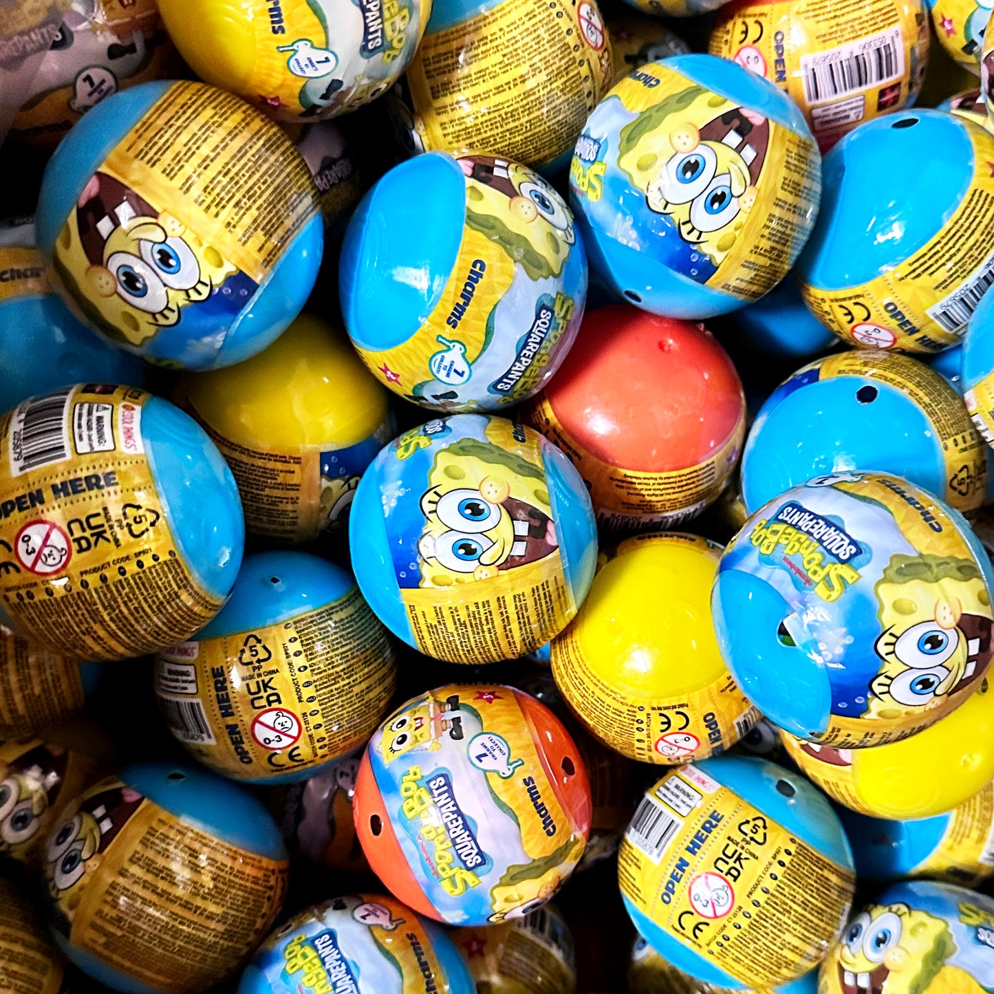 Spongebob Charms Charms Countertop Capsule Display(5cm L40)