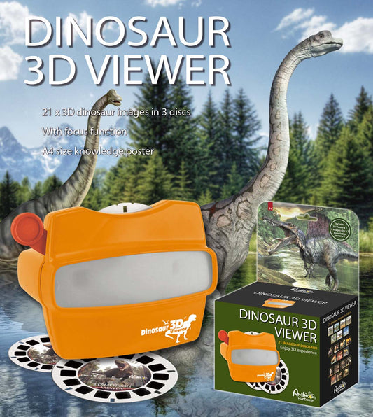 Dinosaur 3D viewer with 21 images
