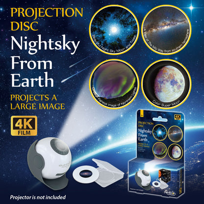 Projection Disc set for ASOLAP-Nightsky from Earth(4 Disc)