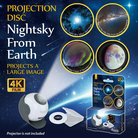 Projection Disc set for ASOLAP-Nightsky from Earth(4 Disc)