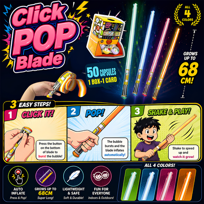 Click POP Blade Countertop Display(65mm L18)