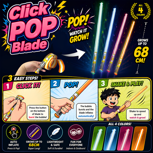 Click POP Blade in 65mm capsule