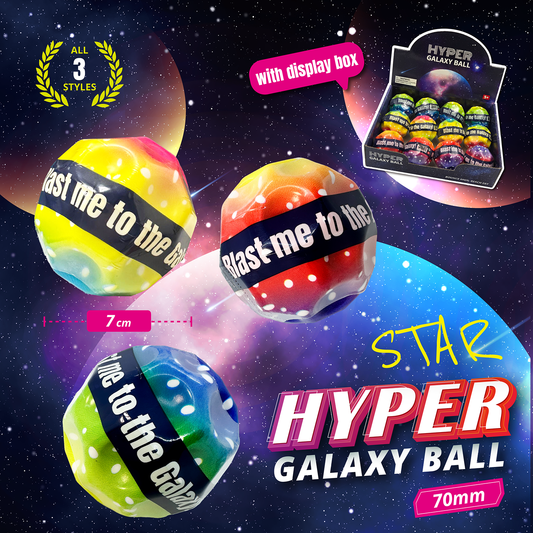 Hyper Galaxy Ball-Star 7cm Display (12pcs per box)