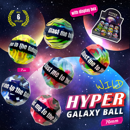 Hyper Galaxy Ball-Wild 7cm Display (12pcs per box)