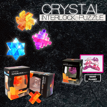Crystal Interlock Puzzle - box