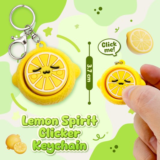 [Pre-order Oct.2026 arrival] Lemon Spirit Clicker Keychain