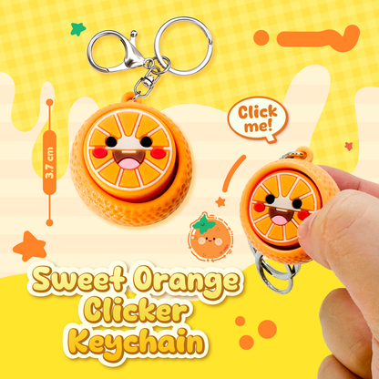 [Pre-order Oct.2026 arrival] Sweet Orange Clicker Keychain