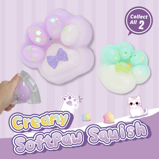 Creamy SoftPaw Squish w/display