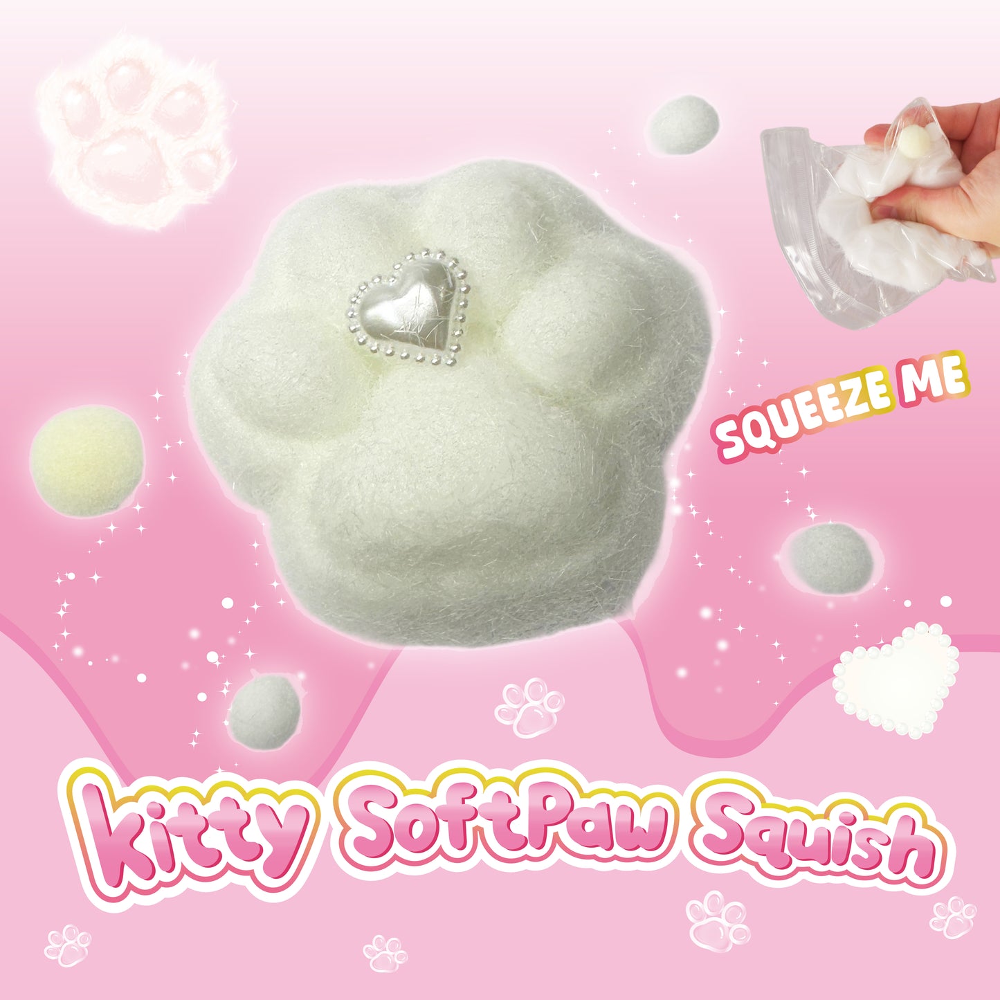 Kitty SoftPaw Squish w/display