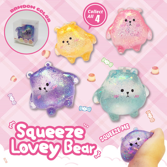 Squeeze Lovey Bear w/display