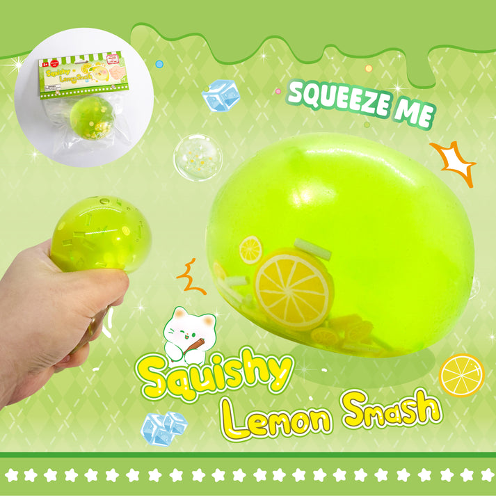 Squishy Lemon Smash w/display – Kenisy Toys (Wholesale)