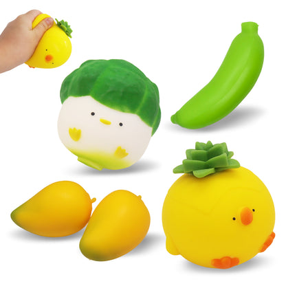 Squishy Toys Mix Series 6 (4pcs pack)