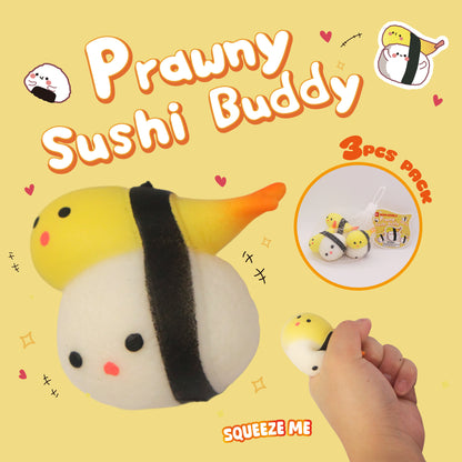 Prawny Sushi Buddy w/display (3pcs pack)