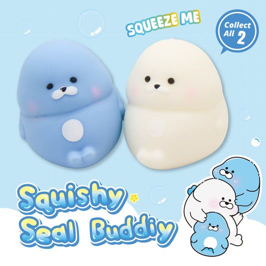 Squishy Seal Buddy w/display