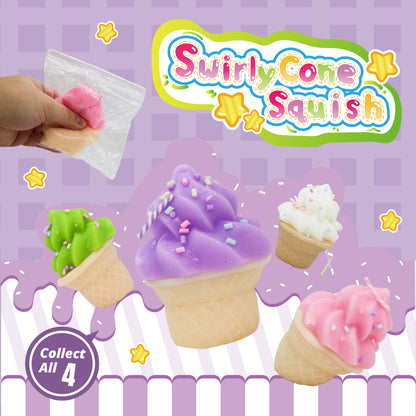 SwirlyCone Squish w/display