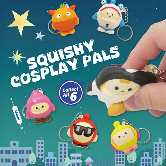 Squishy Cosplay Pals in 65mm capsule
