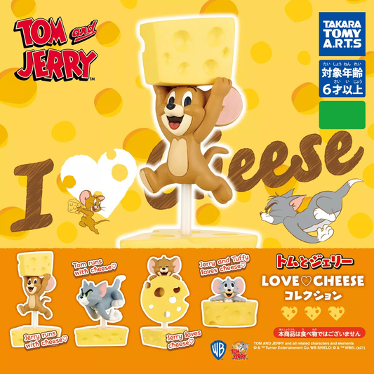 Tom and Jerry Love Cheese Figure in 50mm capsule