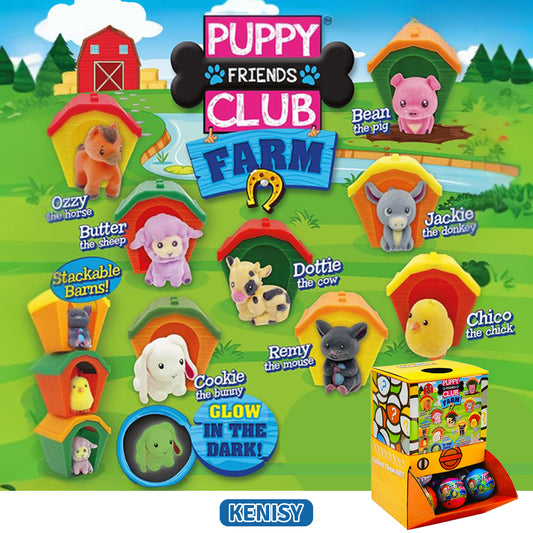 Farm animal(puppy club) - 50mm Caps in Display Box