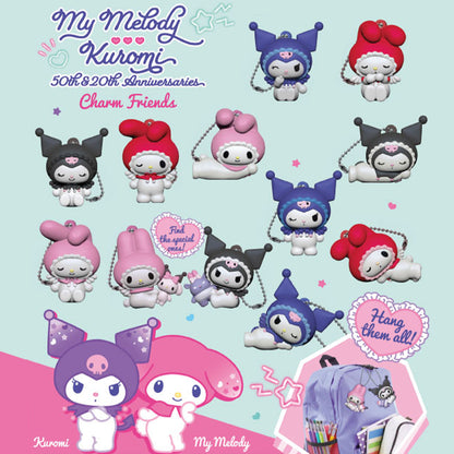 My Melody & Kuromi Charms in 50mm capsule