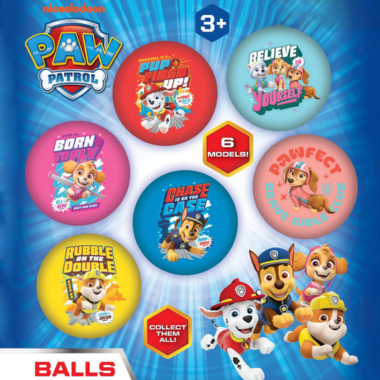 Paw patrol PU balls - 65mm - Self Vending