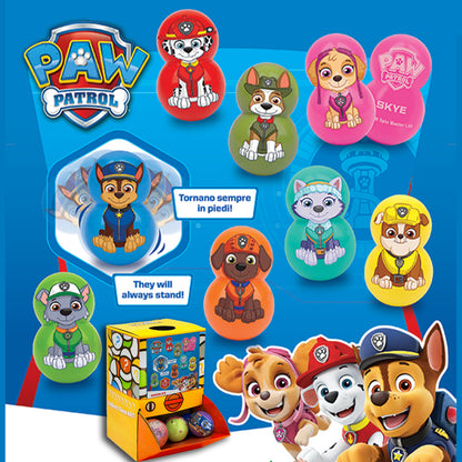 Paw Patrol Weebles in 50mm capsule in Display Box
