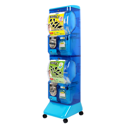 Translucent Vending machine(2disp)-Blue