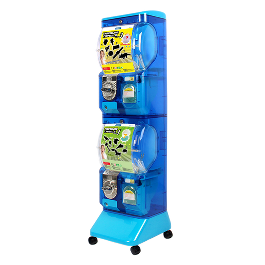 Translucent Vending machine(2disp)-Blue