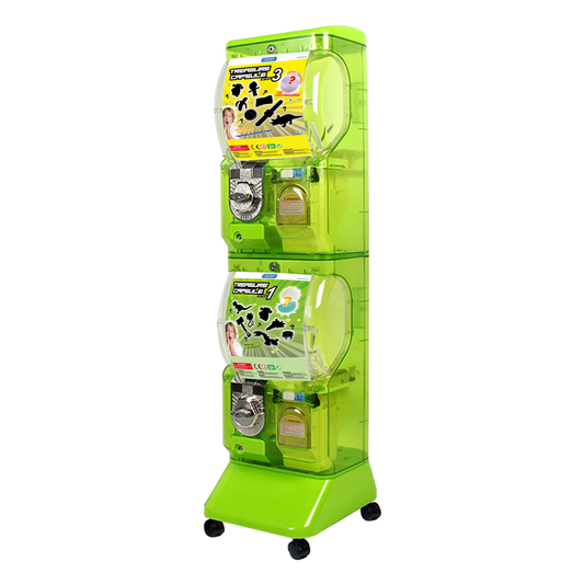 Translucent Vending machine(2disp)-Green