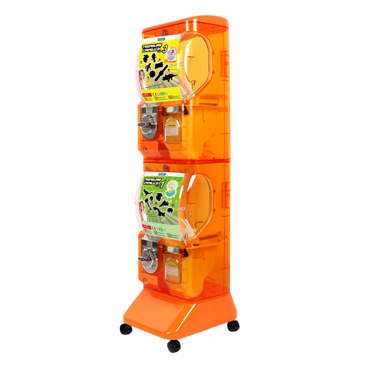 Translucent Vending machine(2disp)-Orange