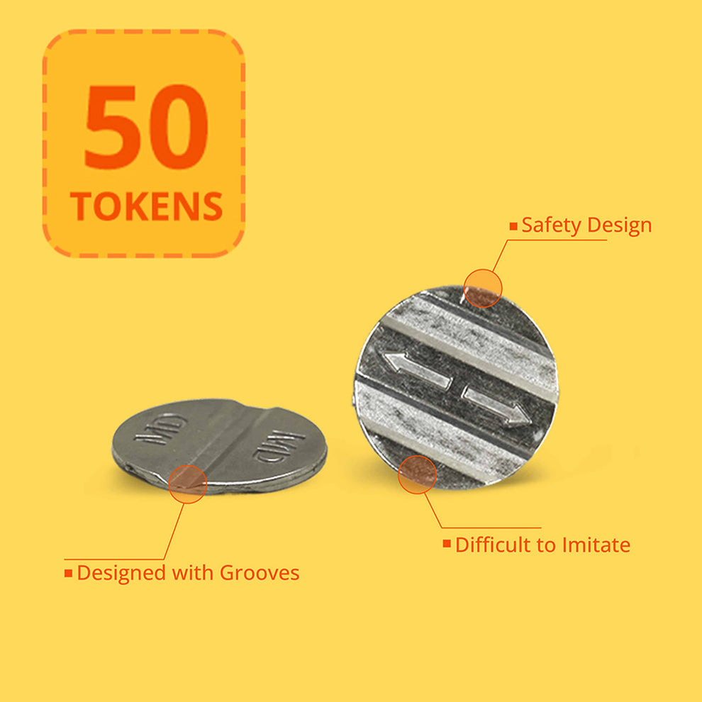 Capsule Vending Machine Token (50pcs per bag) – Kenisy Toys (Wholesale)