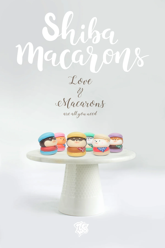 Shiba Macarons Blind Box(6pcs/set)