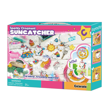 Sparkly Ornament Suncatcher