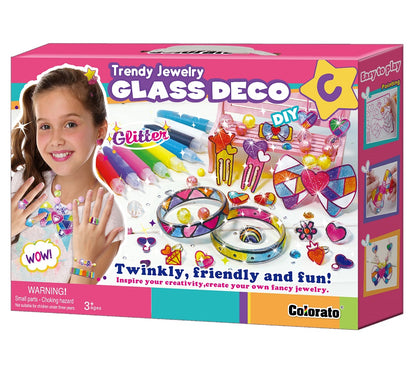 Trendy Jewelry Glass Deco