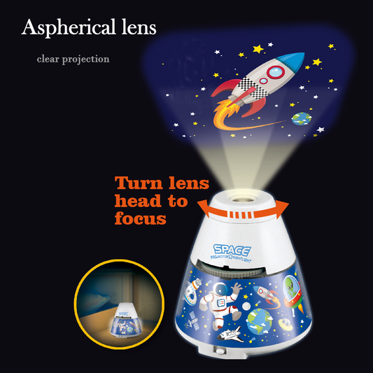 Space capsule projector