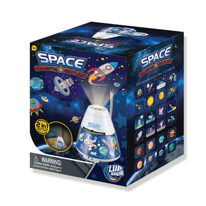 Space capsule projector