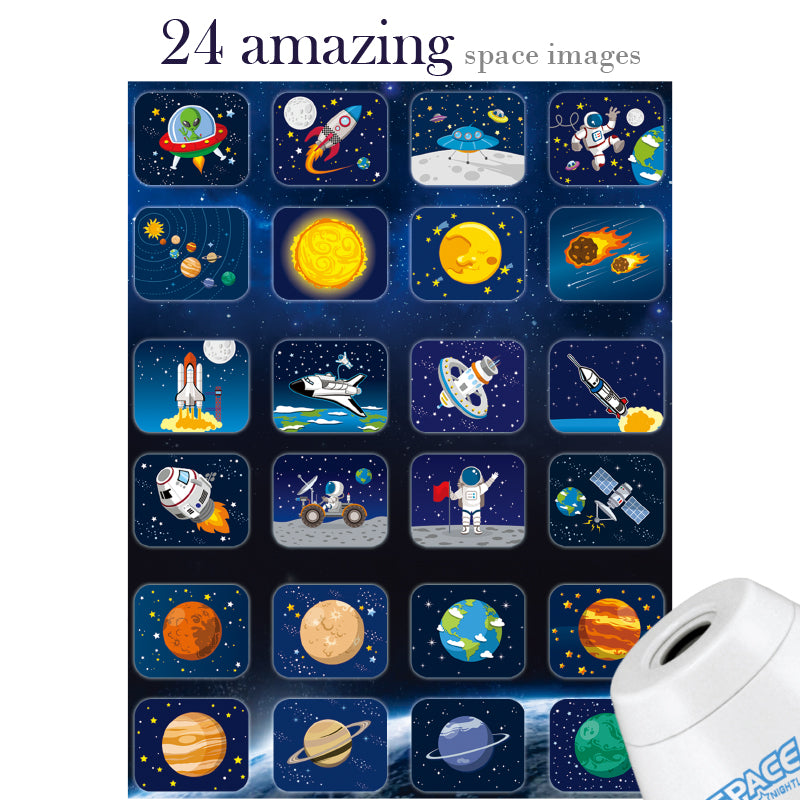 Space capsule projector